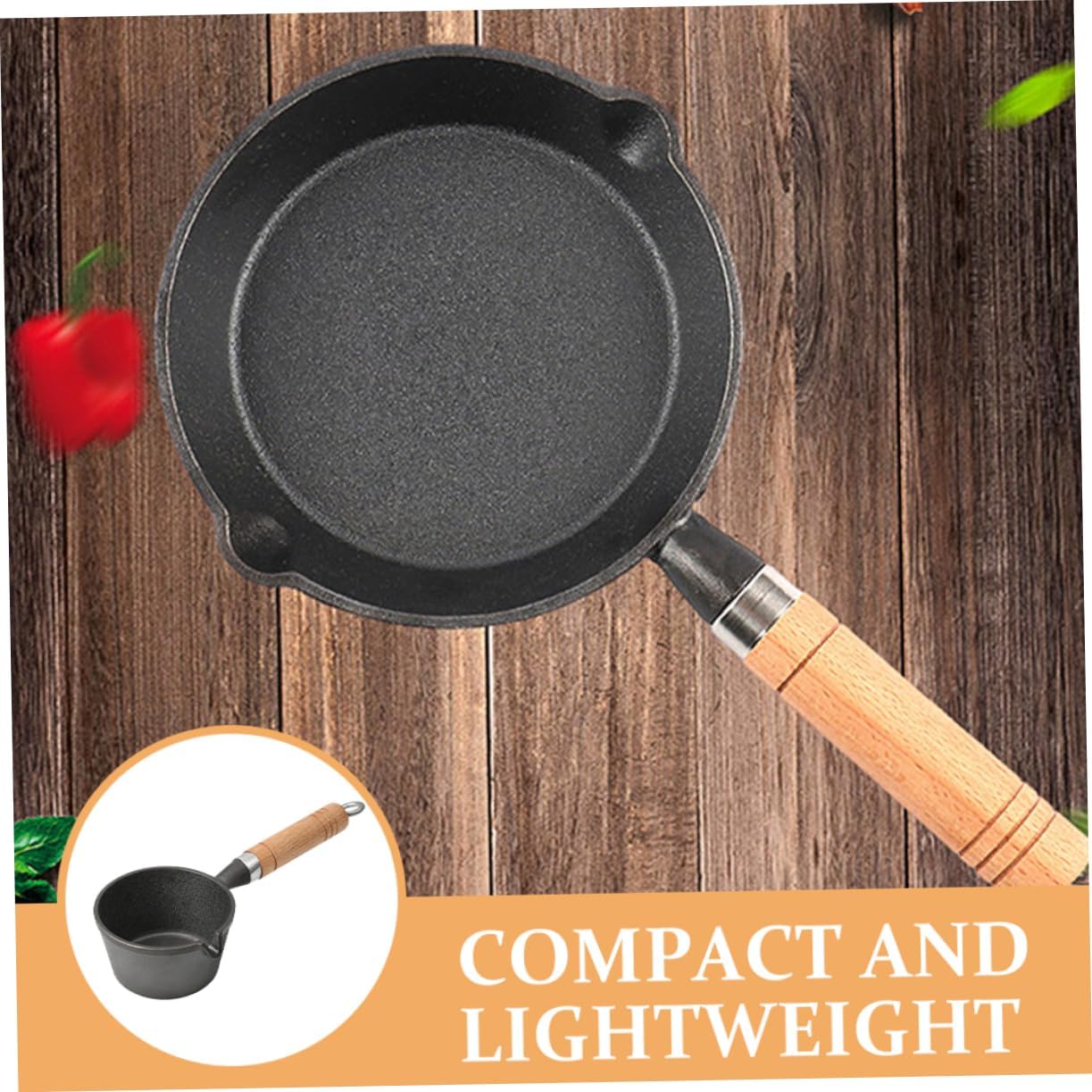 Butter Melt Pan Nonstick Frying Skillet Small Pot Milk Sauce Portable Kitchen Gadget