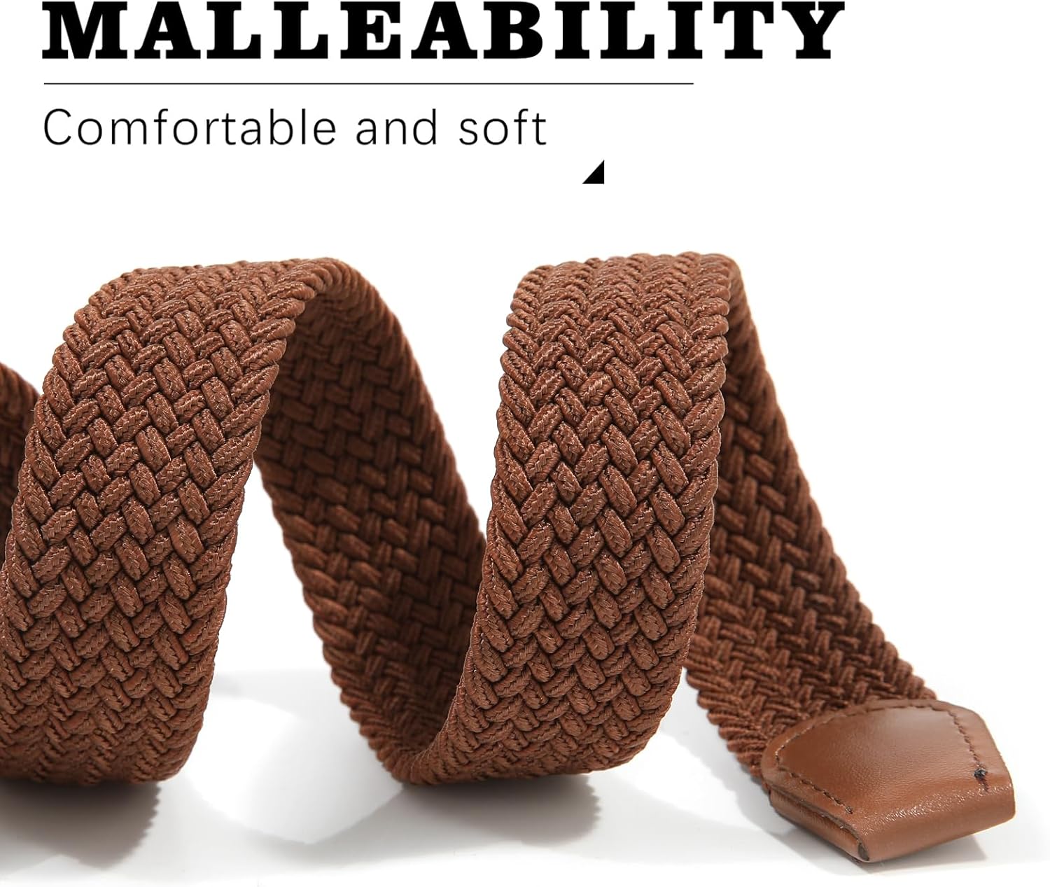 AWAYTR Boys Elastic Braided Belt - Pin Buckle Stretch Golf Baseball Belt for Boys and Girls Aged 4-12 Years - Image 6