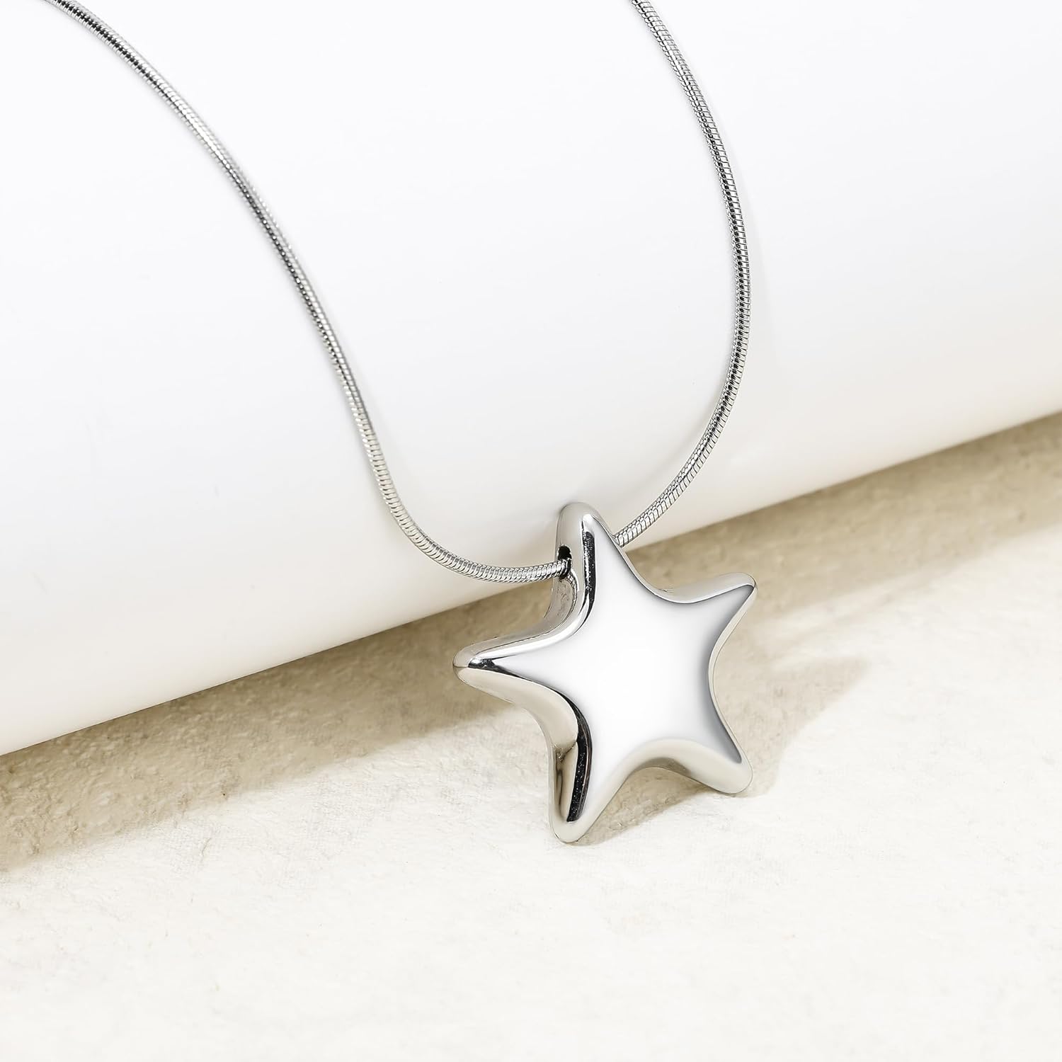Star Necklace for Women Star Pendant Necklace Fashion Jewelry Gift for Women - Image 3