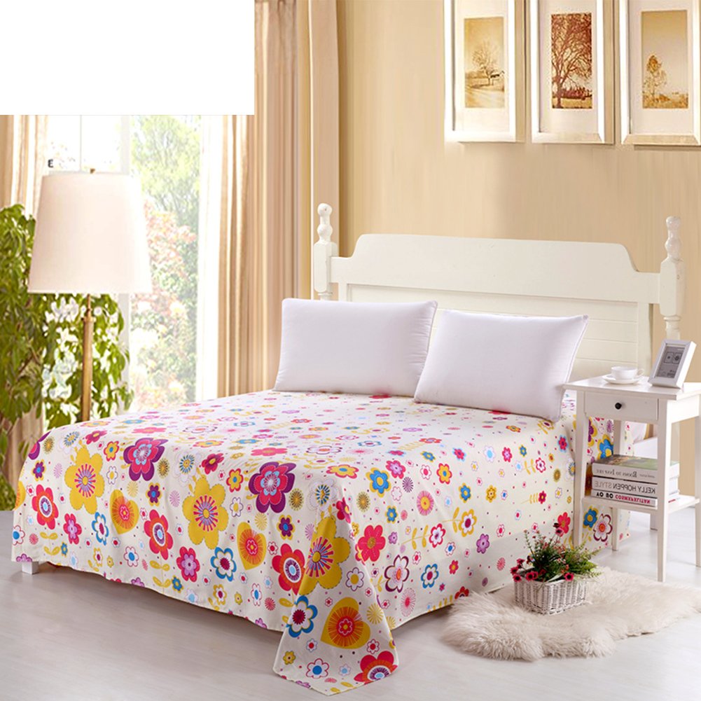 Draps en coton sergé lin doux 200x230cm, oubliez la fraîcheur des nuits d'hiver