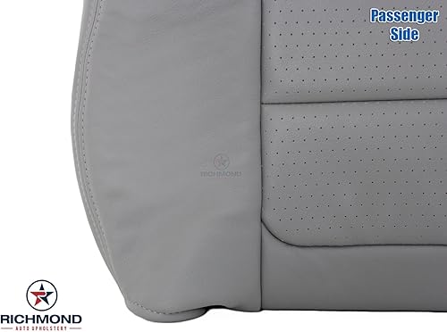 Miniatura 4 de 2001 – 2003 Ford F-250 F250 Lariat Ext Cab Super Cab Asiento de piel cover: Passenger Lean Back, Gray