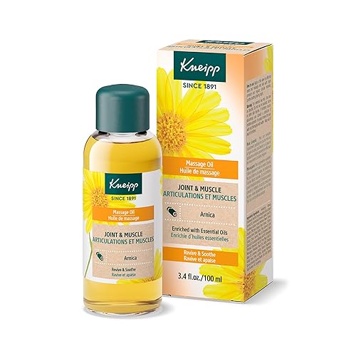 Kneipp Aceite de masaje árnica articulaciones y músculos 338 onzas líquidas