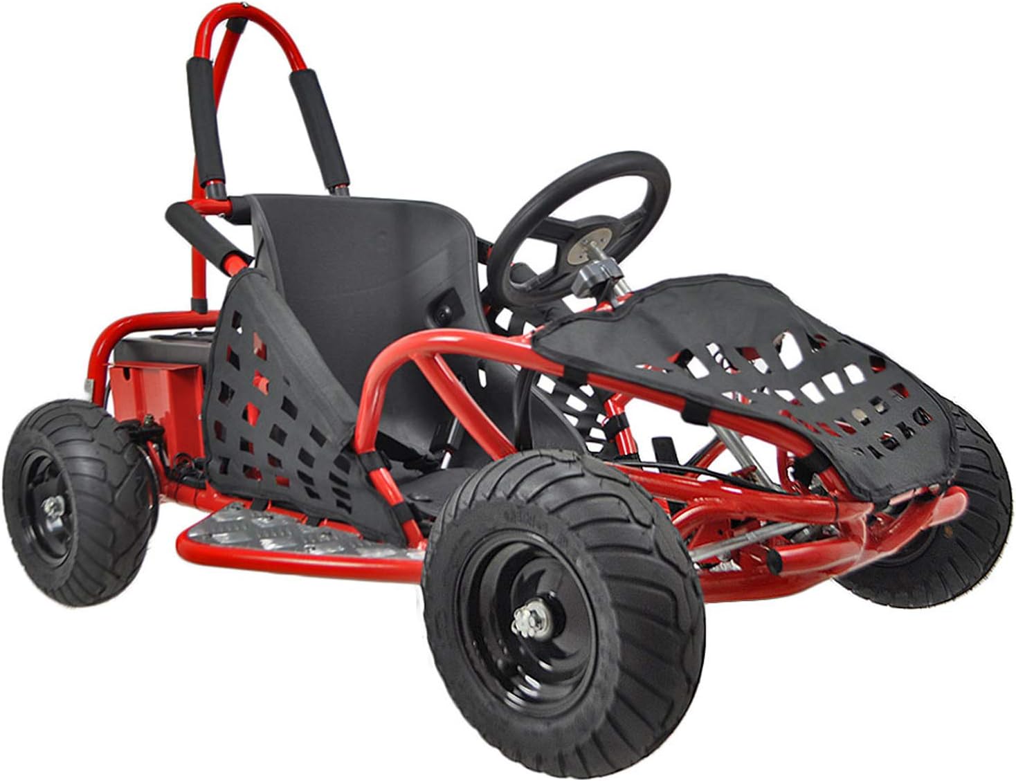 MotoTec 48v 1000w Off Road Go Kart in Red
