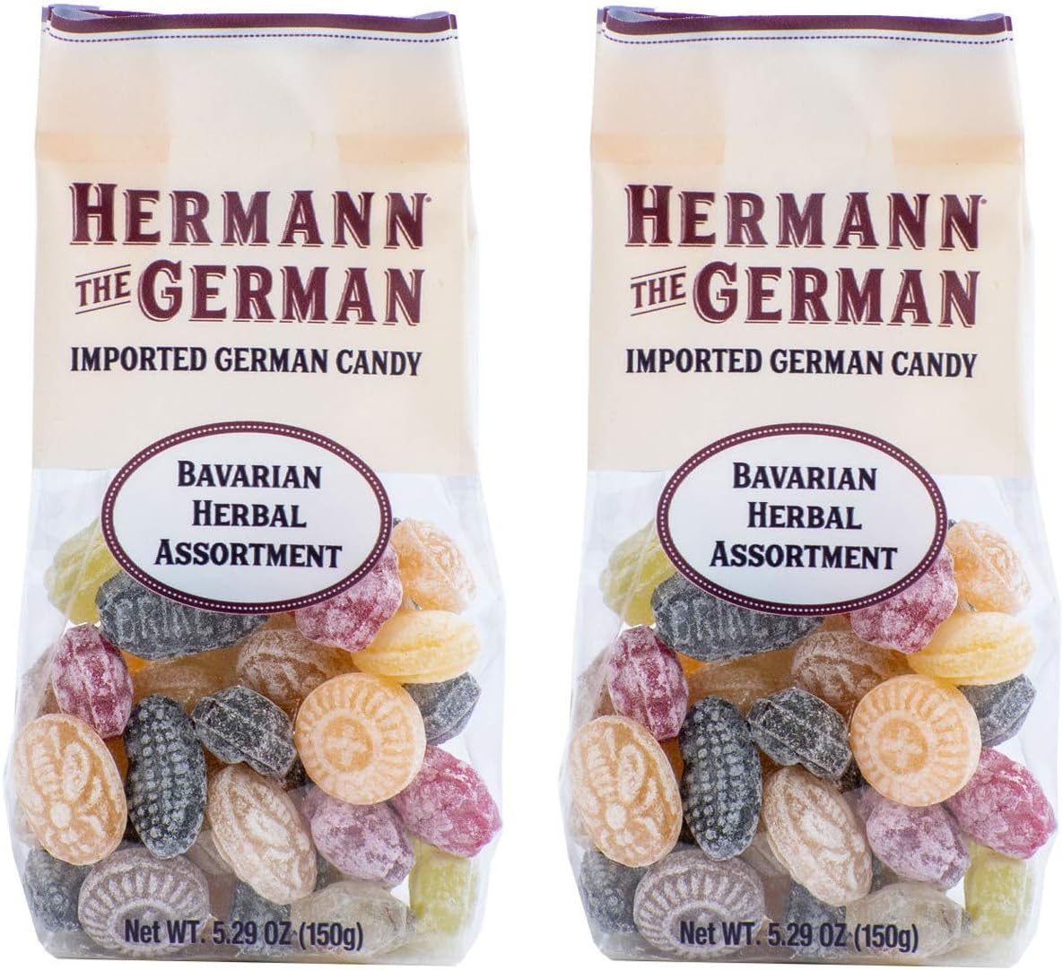 Amazon.com : Hermann the German Hard Candy - Imported - Pack of 2 ...