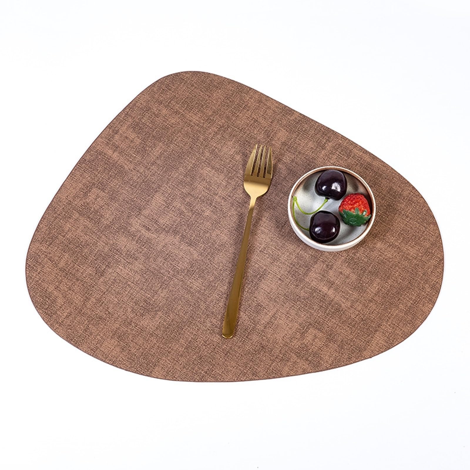 Set de table imperméable en cuir PU par 12 Beydodo 34x42.5cm