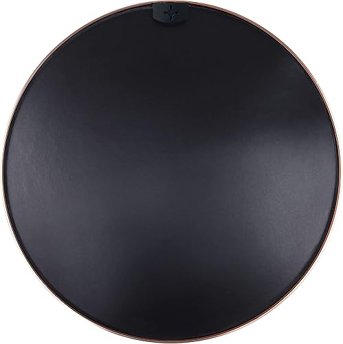 Miniatura 3 de Espejo circular de 20 pulgadas, espejo de pared redondo dorado adecuado para dormitorio, tocador, sala de estar, baño, decoración de pared de