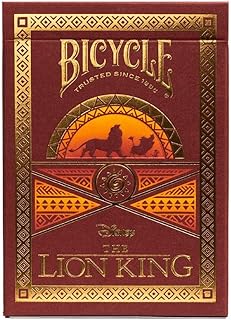 テンヨー(Tenyo) ディズニー バイスクル トランプ ライオンキング BICYCLE ポーカーサイズ (6.3cmx8.8cm) 6歳以上