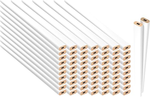 GRAPHITE Lápiz de carpintero de plomo duro 2 lápiz de madera 72 unidades marcador industrial de suelo de madera para herramientas de trabajo de