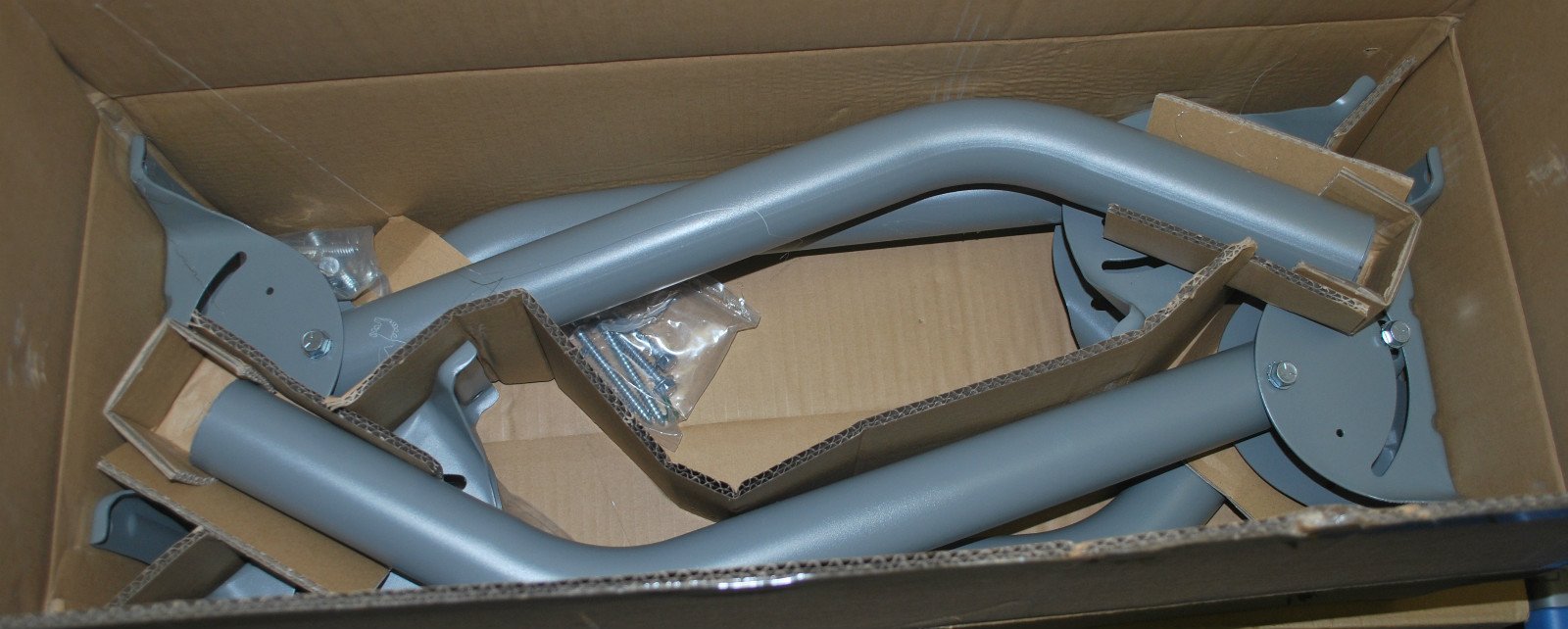 LOT OF 4 SLIMELINE FOOT MAST POLE 2 inches OD Ka/Ku MOUNT ROOF WALL DIRECTV