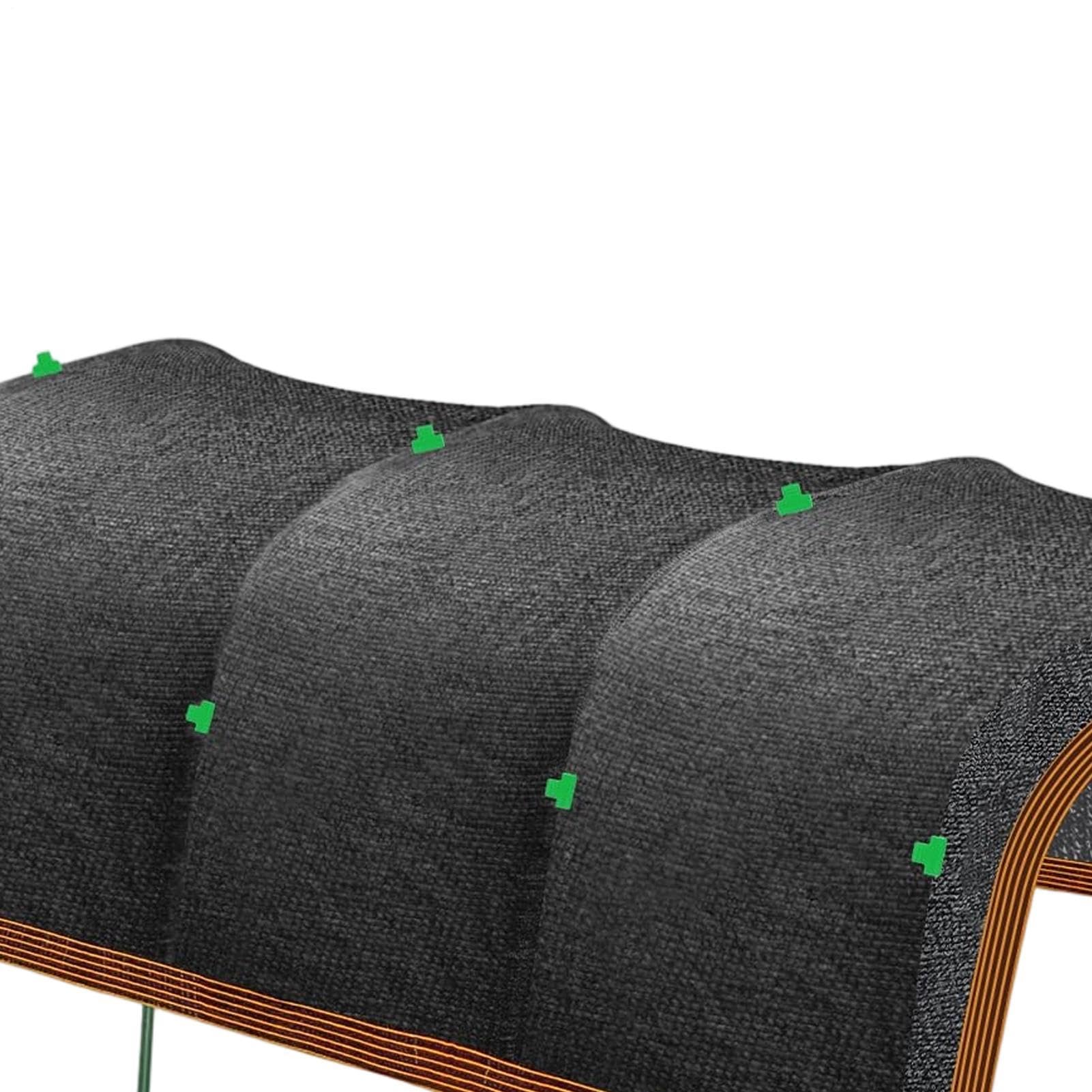 Tenda parasole da giardino, protezione dal calore, protezione solare, traspirante, per piante | Telo parasole da giardino, resistente, protezione UV, con kit di installazione per patio, aiuole rialzate, cortile e serra