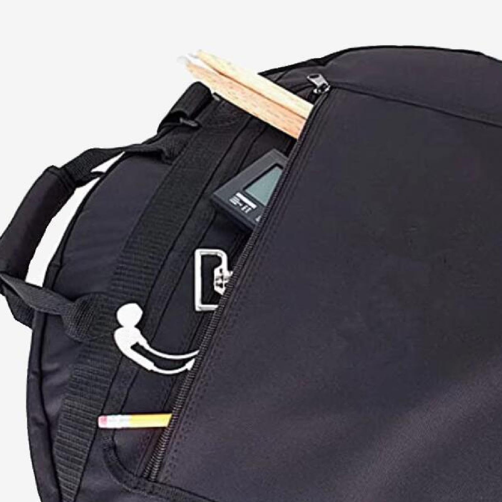 Funda para Platillos, Resistente, de Tela Oxford, para Soporte de Instrumentos de Percusión de Mano.