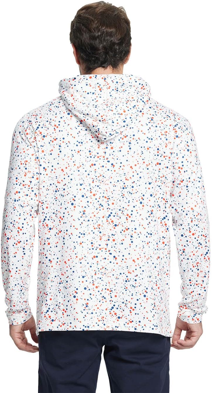 Hoodies for Men Golf Fleece Hooded Sweatshirts Dry Fit Athletic Lightweight Casual Midlayer Mens Hoodies Pullover - Image 3