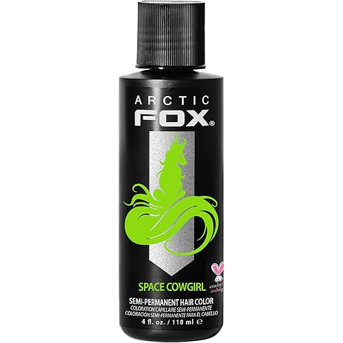 ARCTIC FOX Vegan and Cruelty-Free Semi-Permanent Hair Color Dye (4 Fl Oz, SPACE COWGIRL)