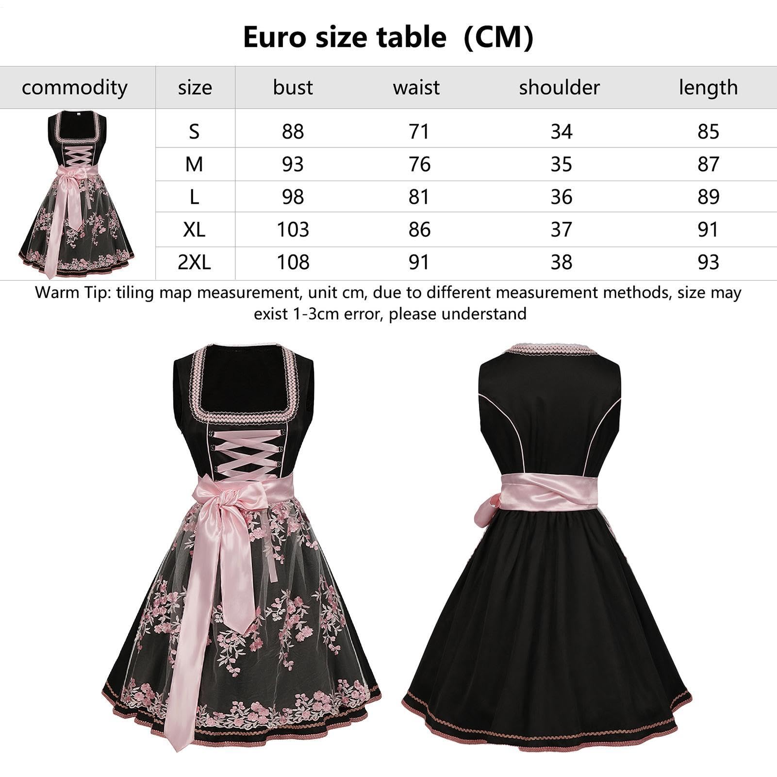 Disfraz de Oktoberfest para mujer, transpirable, elegante, vestido de