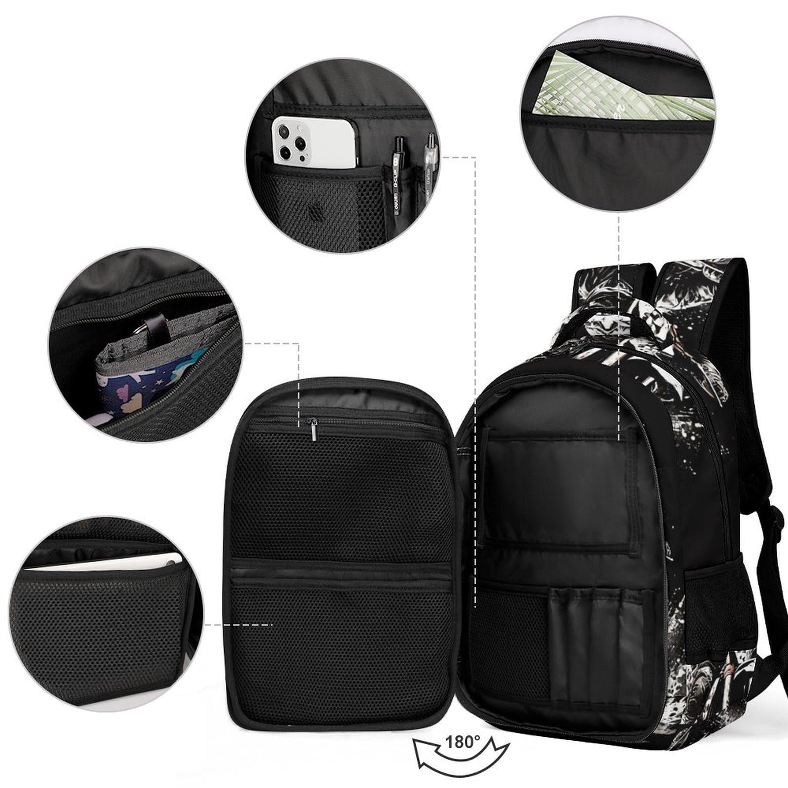 Mochilas Mochila Escolar Para Niños Mochila Escolar Motocicletas Mochilas Escolares De Bicicleta De Montaña Impresos En 3D Para Niños Estudiantes De Primaria Y Secundaria
