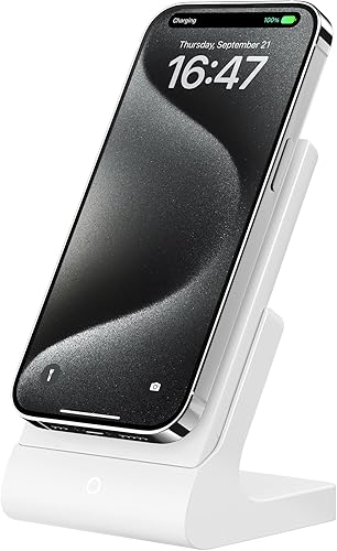Miniatura 9 de Cargador inalámbrico magnético para iPhone Banco de energía portátil de 5000 mAh - Paquete de batería desmontable Mag-Safe compatible con iPhone 15
