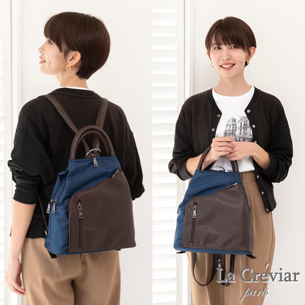 Amazon | [VIVID HORN] [La Creviar]アーチ 3WAYリュック リュック