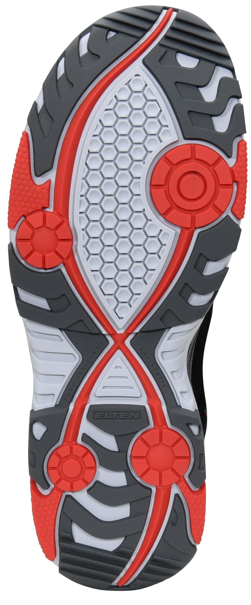 ELTEN Sicherheitsschuhe Matthew TPU Low ESD S3S Typ 1, Damen und Herren, Textil, Stahlkappe, leicht, sportlich 48, Schwarz