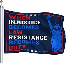 When Injustice Becomes Law - Resistances Becomes Duty Flags For Bedroom