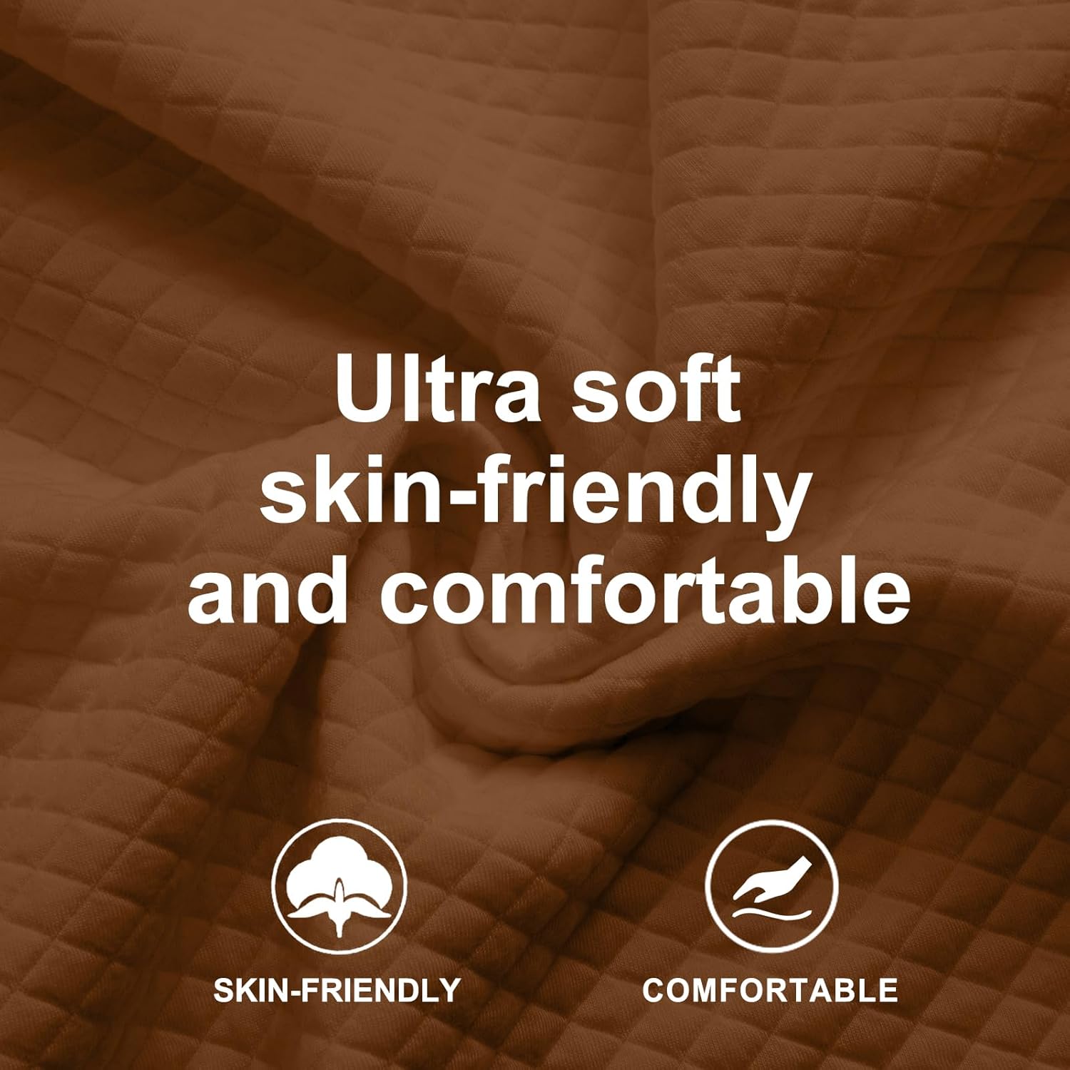 HOTake Mens Crewneck Sweatshirts Waffle Panttern Texture Outdoor Leisure Pullover Sweatshirts - Image 5