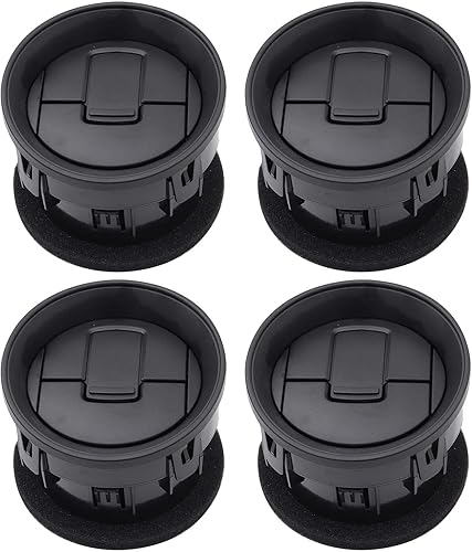 Miniatura 3 de Yeeta 4pcs Dashboard AC Vent Heater Fit for Ford F150 F-150 2009 2010 2011 2012 2013 2014 Replace 9L3Z19893AA