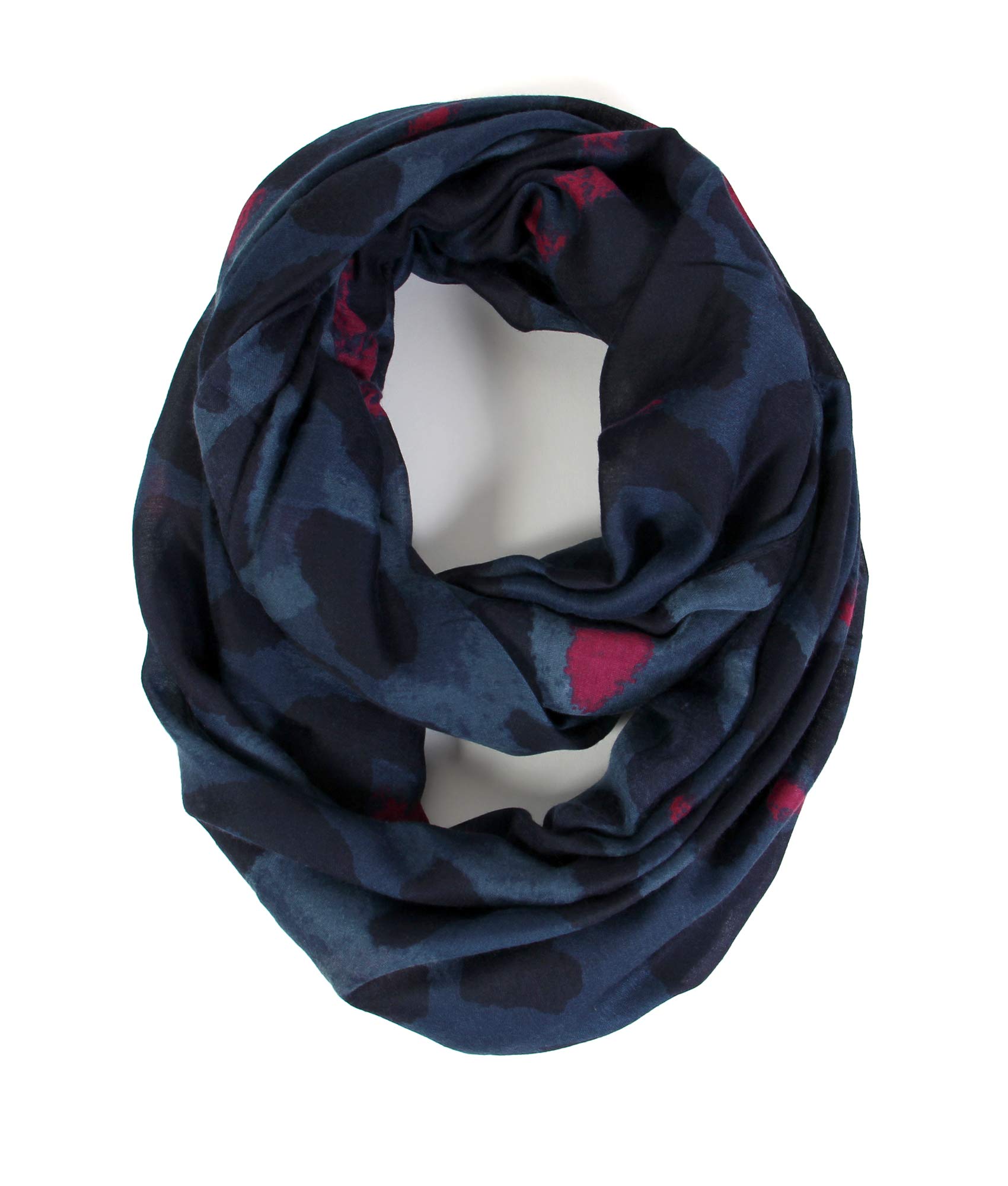 Classic Leopard Print Infinity Fashion Scarves