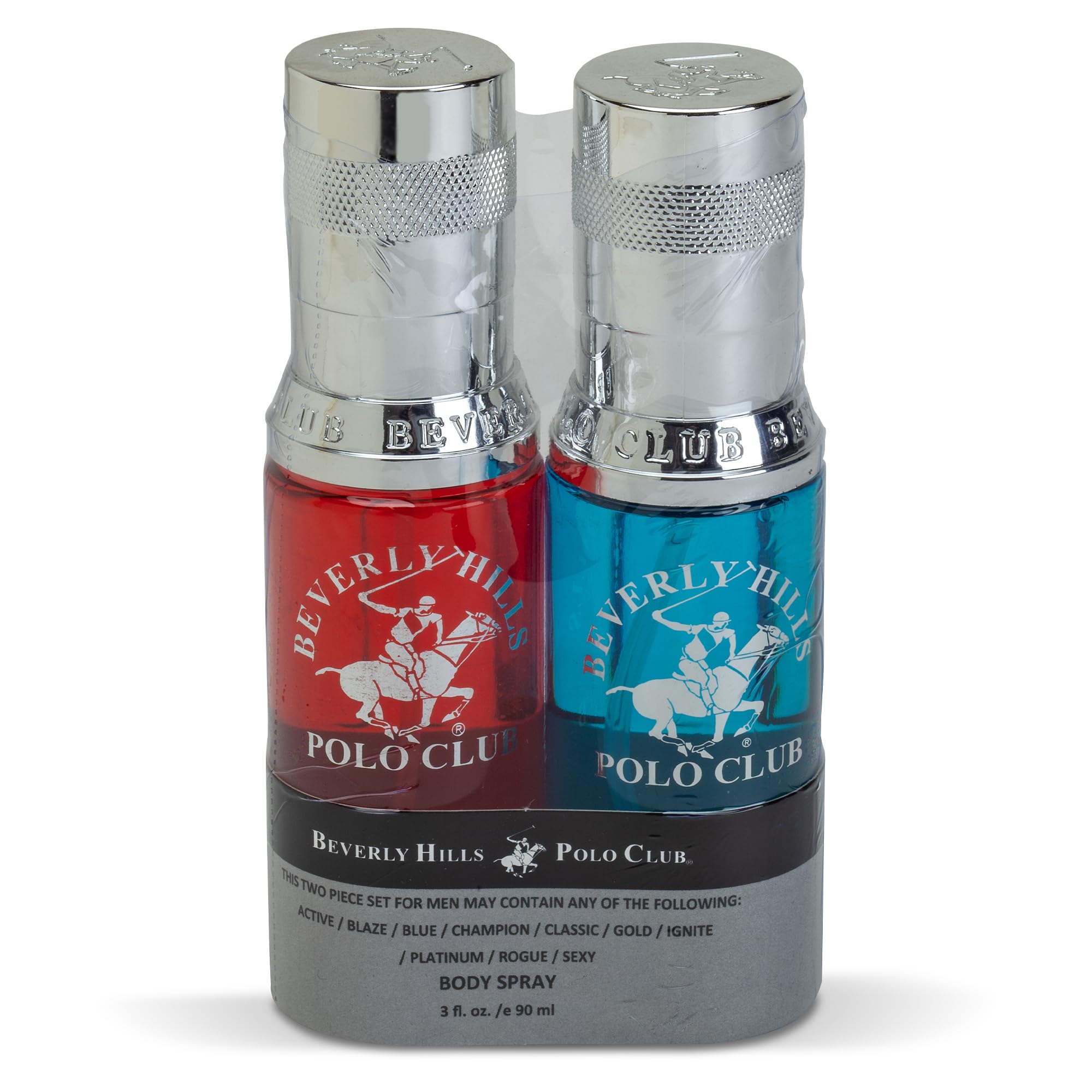 Amazon.com : Beverly Hills Polo Club Natural Deodorant Spray Kit