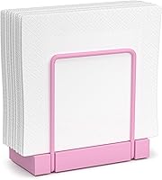 Vista 7 de Servilletero para mesa, dispensador de servilletas de pie de hierro de madera para mesa de comedor, granja, cóctel, picnic, soportes de madera