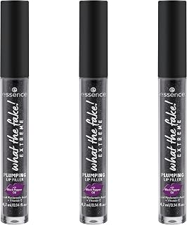 Essence what the fake! Extreme Plumping Lip Filler Lip Booster, No. 03, Black, Colo…