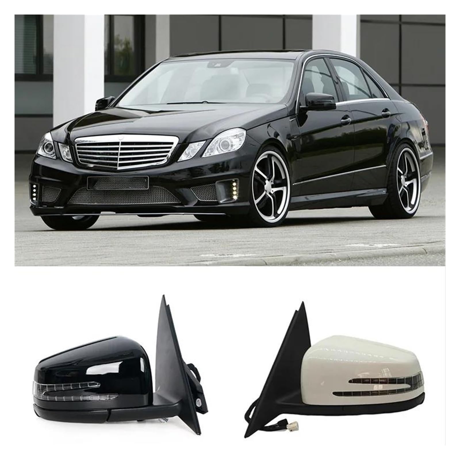 Rétroviseur électrique Gauche Pour Mercedes Classe S W221 (2006-2013) - Compatible S300, S350, S400, S63 - 7