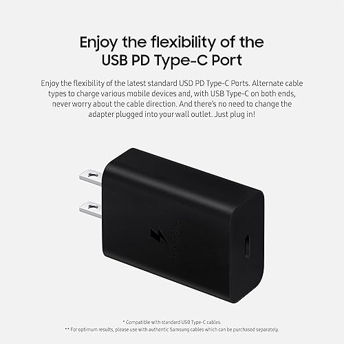 Miniatura 7 de Samsung Cargadores de pared USB-C de 15 W (blanco y negro)