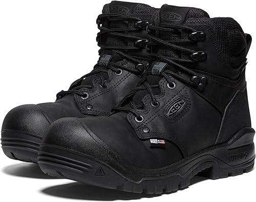 Miniatura 4 de KEEN Utility Independence - Botas de trabajo impermeables con punta suave para hombre (6 pulgadas)