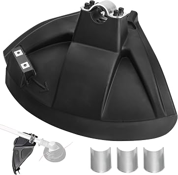 P021032702 Guard Assembly Compatible with Shin-daiwa B45 B450 C350 C270 C-27 T270 T350 T-27 Brushcutter/Trimmer Replaces 72005-16000, 72441-16003
