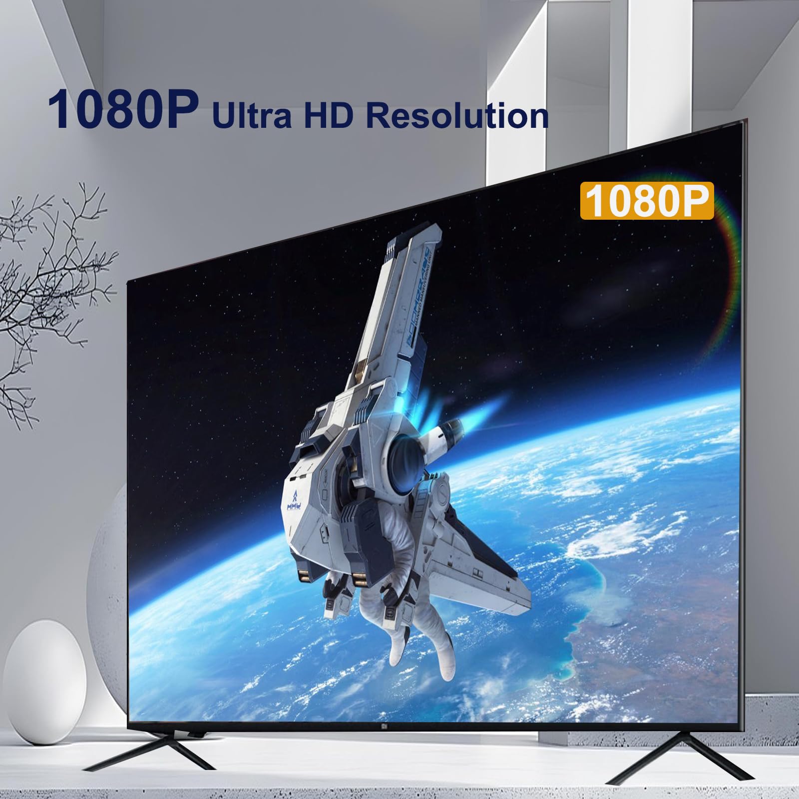 Trasmettitore e ricevitore HDMI wireless, 165FT/50M, 1080P@60Hz Ultra HD Output, Extended Display, wireless HDMI per video e audio al monitor di laptop/PC/TV Box/proiettore