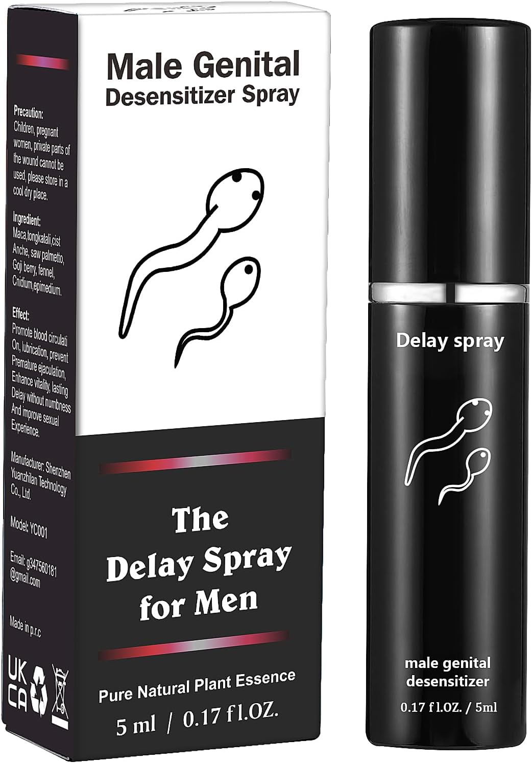 Sexual-Enhancer Delay-Spray desensitizing lube for - Men for Men to Last Longer in Bed Desensitizing - Increase Duration