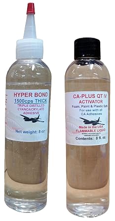 Thick CA Glue & ACTIVATOR - Large 8oz Size