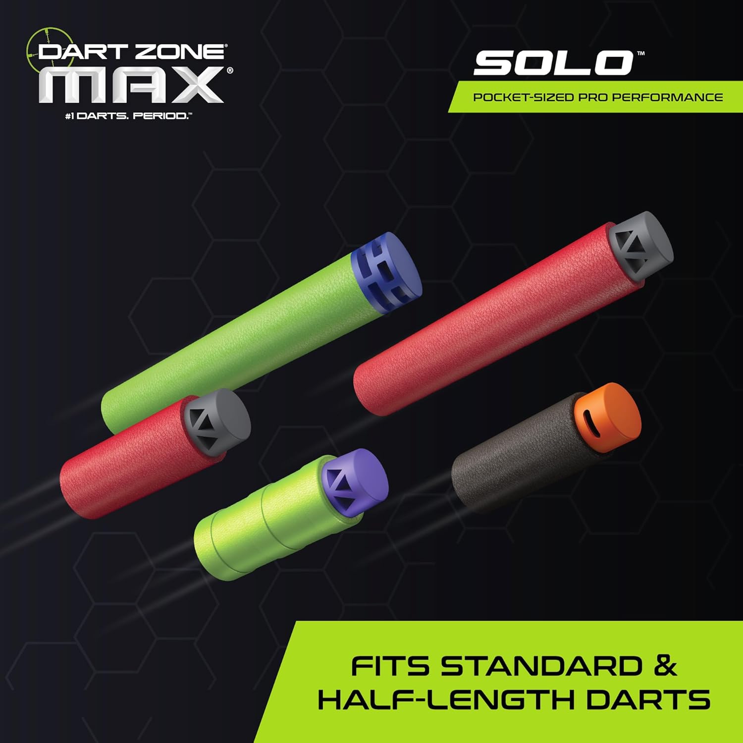 DART ZONE Max Solo Pro Foam Dart Blaster Pistol – 120 FPS Single-Shot Foam Dart Blaster for Adults – Mini Foam Blaster for Ages 14+ with 1 Dart Capacity, Quick Fold Action & 10 Darts – 120 ft Range image 5 of 9 B0D7QPSDSC