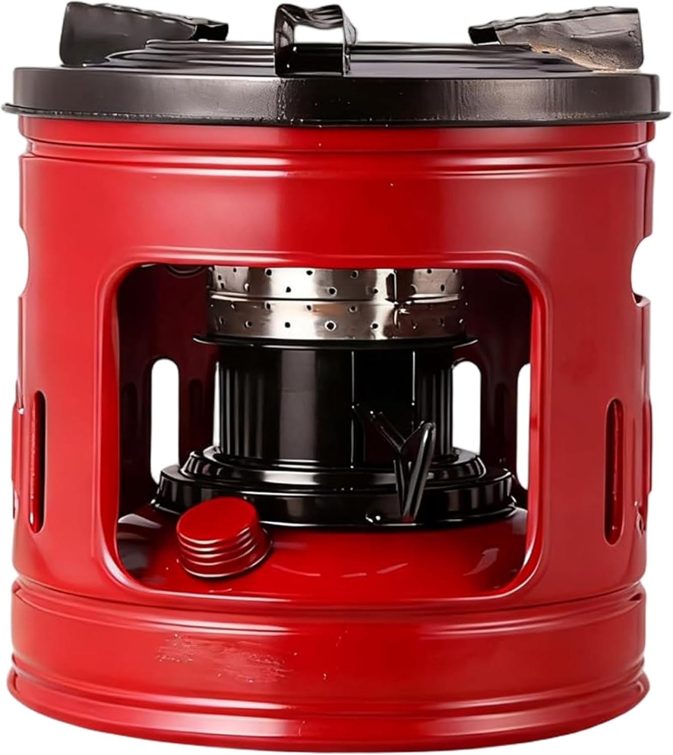 Kerosene Stove Compact Portable Stove for Camping & Emergency Outdoor Cooking Burner Mini Heater for Backup Power Outage Picnic & Backyard Use Kerosene, Mini Heater, Portable Campin