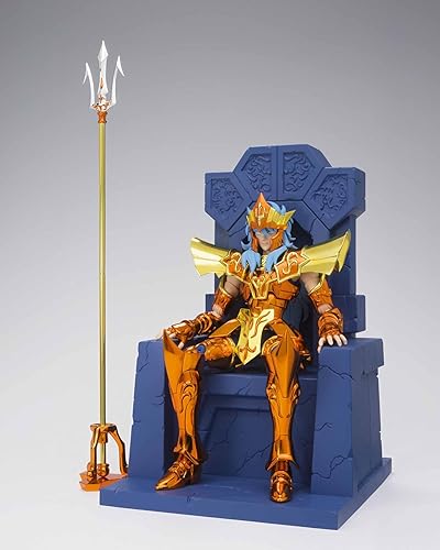 Miniatura 8 de Bandai Saint Cloth Myth EX Saint Seiya Emperador Poseidon Imperial Sloan Set Acerca de 7.087 in ABS & PVC & Die cast pintado figura móvil (Poseidon