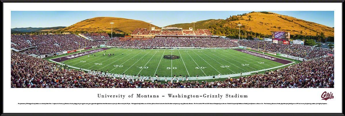 Montana Football - Blakeway Panoramas College Sports Posters