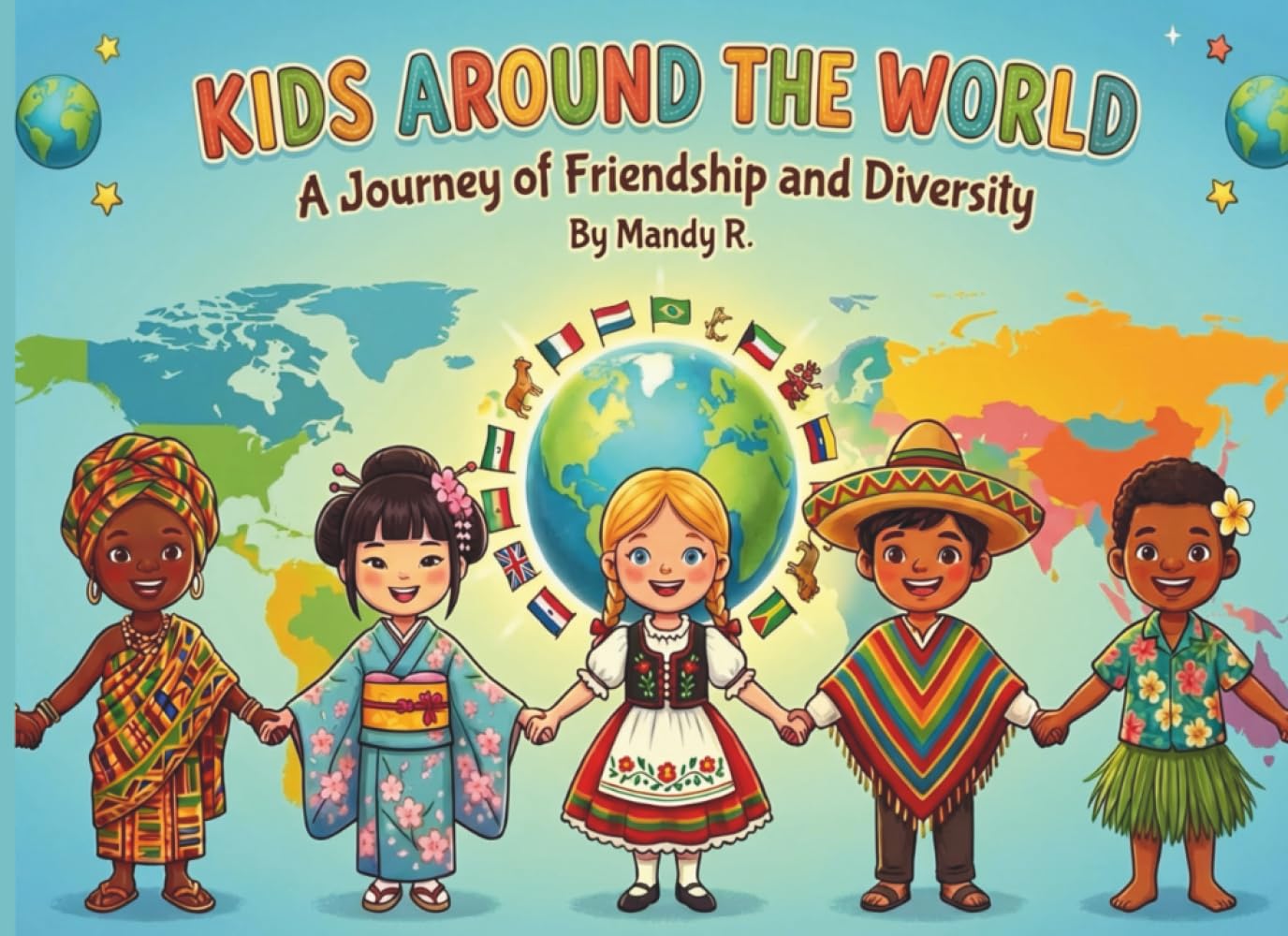 Kids around the world: An Educational Picture Book Celebrating Diversity and Friendship
