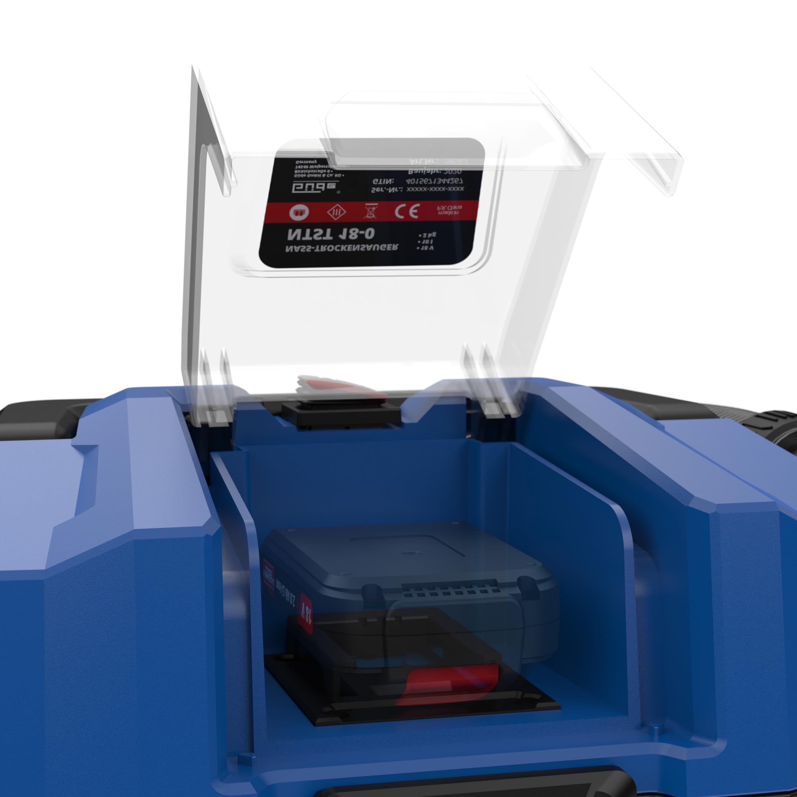 Güde NTST 18-0 58563, Aspiratore a Secco, Blu/Nero