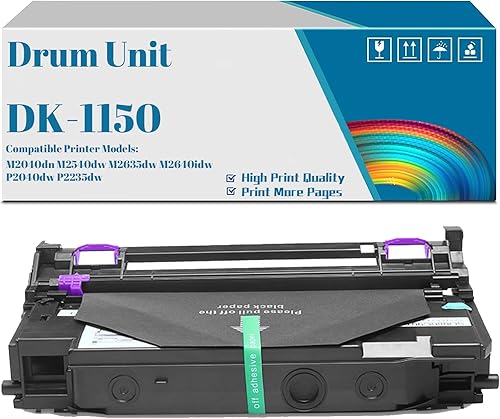 KIYOR Unidad de tambor compatible de alto rendimiento DK1150 de repuesto para Kyocera DK-1150 302RV93140, para impresora ECOSYS M2040dn M2540dw