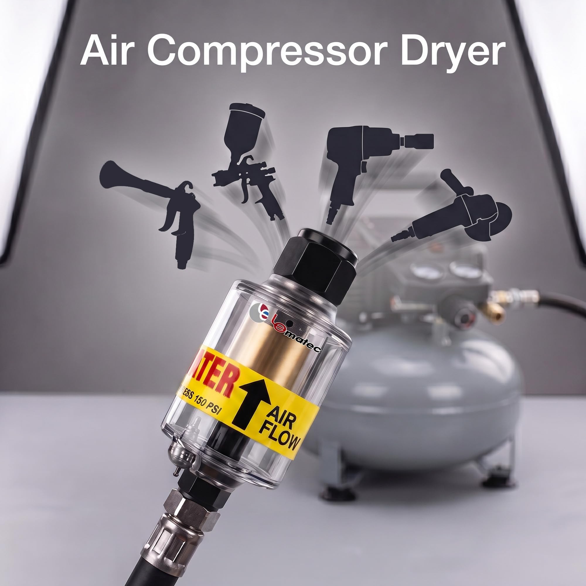 Dry Air for Spray Guns & Plasma Cutters -8 Dry Air for Spray Guns & Plasma Cutters -8