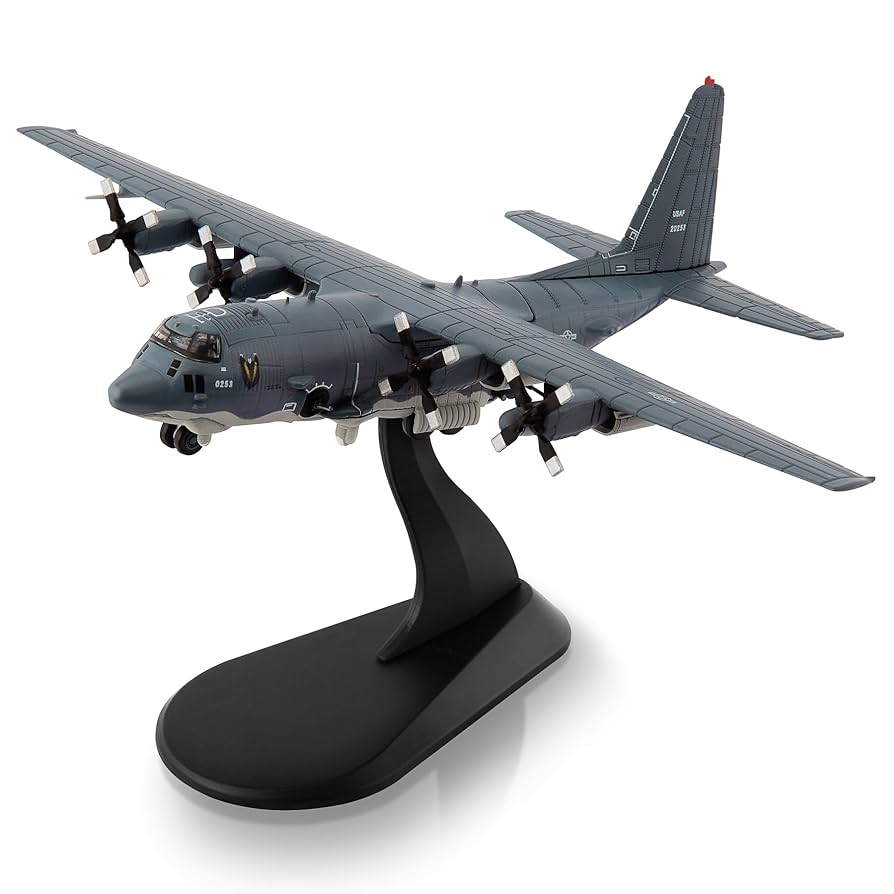Amazon.com: HANGHANG 1/200 AC-130U Fighter Jet Model Metal