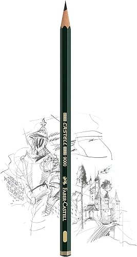 Miniatura 5 de Lápices de grafito Faber Castell Castell 9000 grafito suave 12unidades