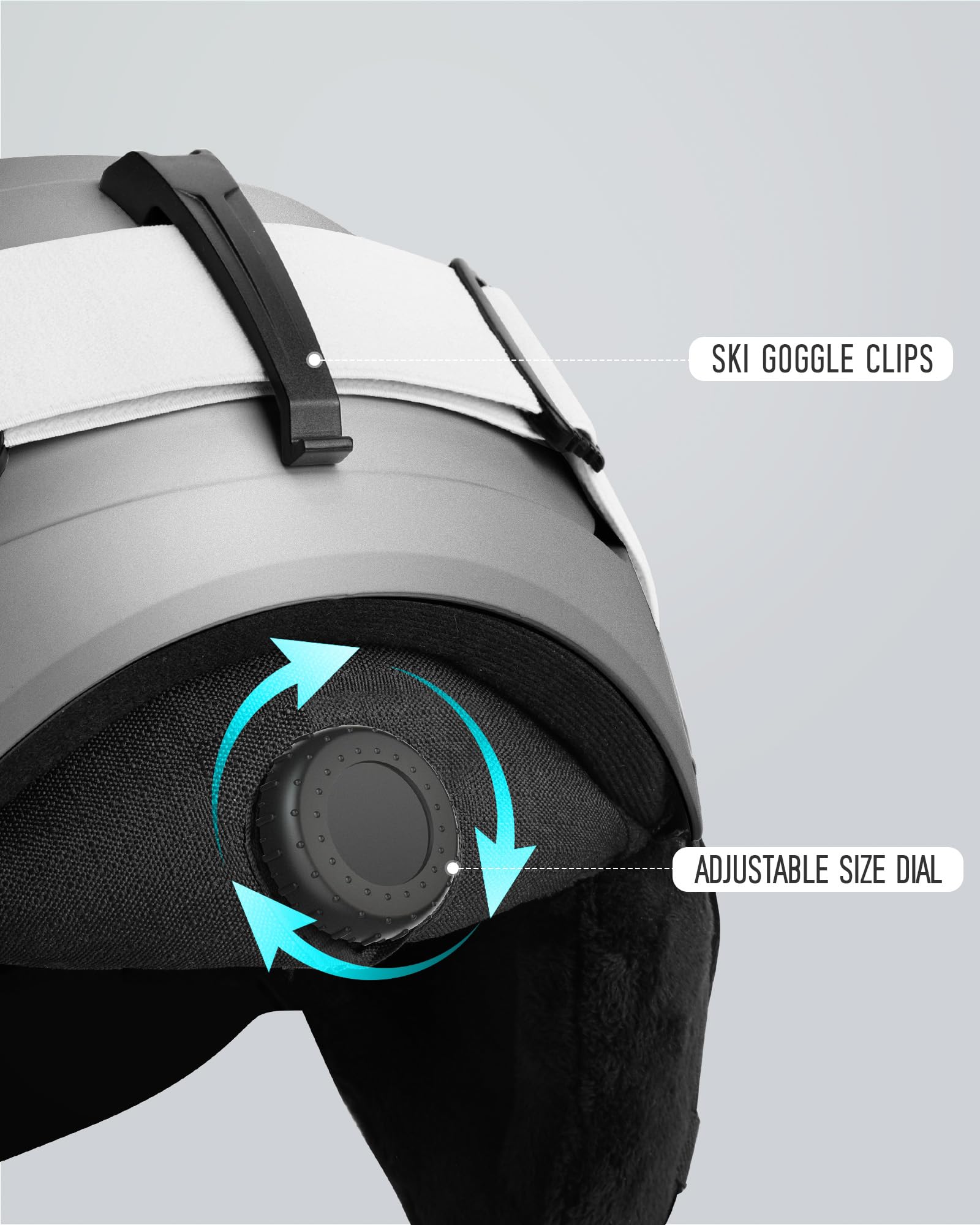 Casco De Esquí con Traje De Gafas, Casco De Deportes Transpirables con Gafas, Adecuado para Deportes De Nieve, Snowboard A Prueba De Viento, Adecuado para Hombres Y Mujeres JóVenes