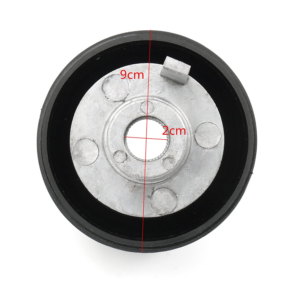 MILLAY Adaptateur de moyeu de volant à dégagement rapide, Kit Boss adapté à la Peugeot 106 306 et à la citroën Saxo AX 90s 91 97 98 Moyeu de volant