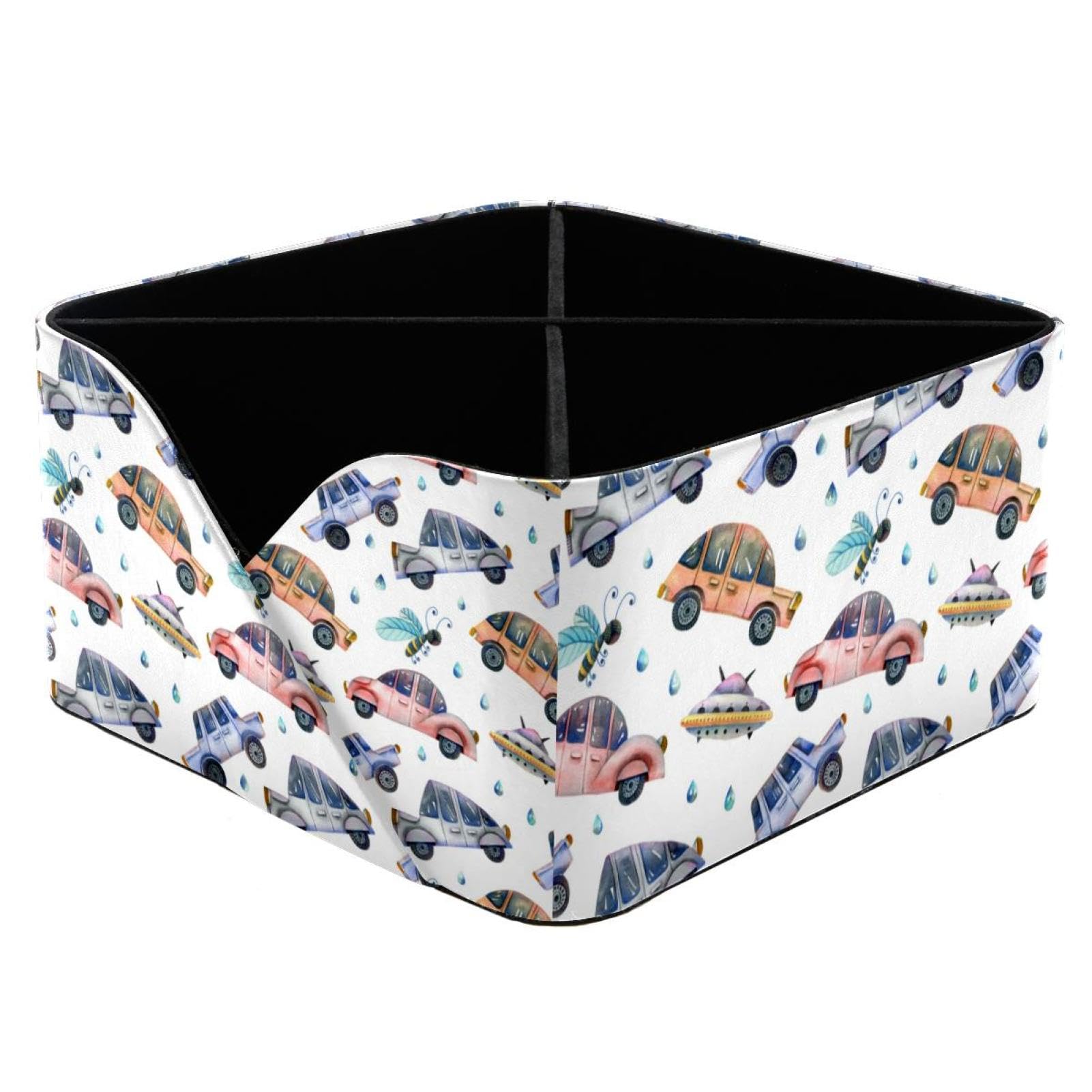 Organiseur de bureau à 4 compartiments Moving Cars pour fournitures