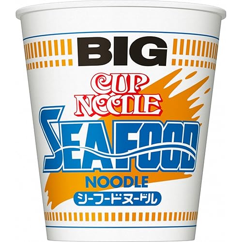 Nissin Cup Noodle Seafood Big 367oz 12 piezas Nissin Cup Noodle Seafood Big 367oz 12 piezas